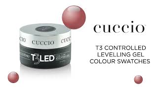 Cuccio Product Reveal  T3 LEDUV Controlled Levelling Gel Swatch Video [upl. by Cuthburt849]