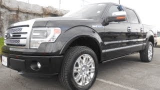 2013 FORD F150 SUPERCREW PLATINUM 4X4 50 V8 TUXEDO BLACK AT FORD OF MURFREESBORO 8884391265 [upl. by Artemas]