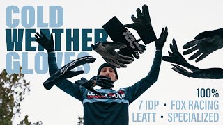 Winter Riding Gloves  Cold Weather Mountain Bike Glove Group Review [upl. by Tenneb]