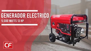 Generador 5000 Watts 13 HP generador con encendido eléctrico [upl. by Htebilil]