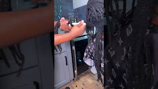 Défi locks transformation capillaire en 1 minute 18 [upl. by Towill181]