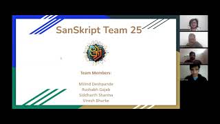 SER502 Project  Team 25  SanSkript  Spring 2024 [upl. by Dincolo]