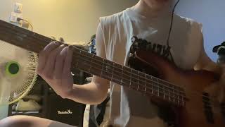 NONT TANONT  จำนน White FlagBass Cover [upl. by Tnecniv]