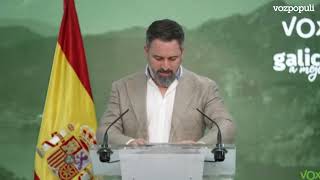 Abascal culpa a los populares de la mejora de los resultados del BNG [upl. by Nilesoj]