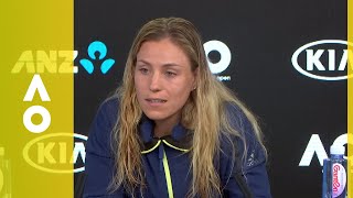 Angelique Kerber press conference 3R  Australian Open 2018 [upl. by Niltac80]