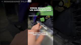 Come cambiare un carburatore su un piaggio free 50 [upl. by Madlin]