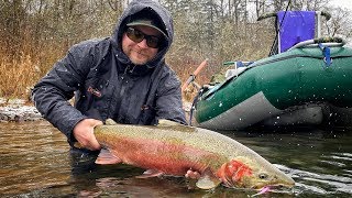 The Best STEELHEAD FISHING Of The YEAR Ft NWFishingSecrets [upl. by Denison39]