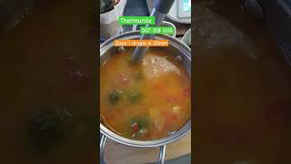 Thermomix 507318006 thermomix przedstawicielthermomix food cooking zupa warzywna obiad [upl. by Takara485]