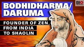 Bodhidharma Founder of Zen from India to Shaolin [upl. by Palmore264]