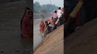 Chhath ka Subah ghat ka vlog viral videotrending video [upl. by Eiblehs618]