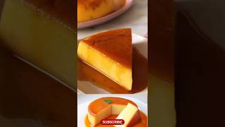 Eggless Caramel Custard puding youtubeshorts food foodie foodlover sweet viralvideo eating [upl. by Oneal]