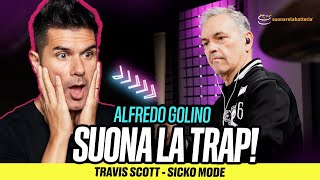 ALFREDO GOLINO Suona un Pezzo TRAP Mai Sentito Prima  Travis Scott quotSicko Modequot [upl. by Nho455]