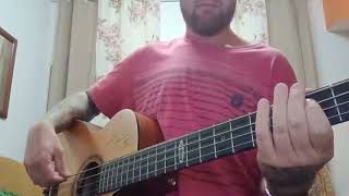 lay back in the arms of someone  bass cover  baixolão [upl. by Monk533]