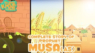 Prophet Stories In English  Story of Prophet Musa AS  Stories Of The Prophets  Quran Stories [upl. by Ethe]