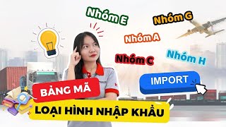 BẢNG MÃ LOẠI NHẬP KHẨU CÓ BAO NHIÊU MÃ NGUYÊN TẮC ĐỂ XÁC ĐỊNH MÃ LOẠI HÌNH [upl. by Orfield372]