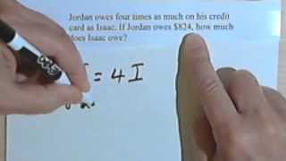 Solving Equations by Using Multiplication or Division  word problems 15 [upl. by Peder]