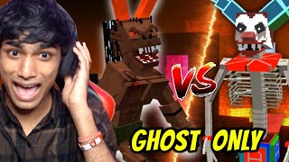 Minecraft Ghost Only Mob Battle [upl. by Ennaharas]