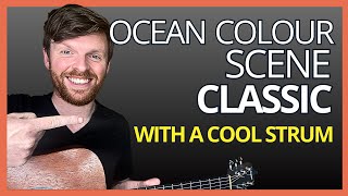 Day We Caught The Train Guitar Lesson Ocean Colour Scene [upl. by Atilal336]