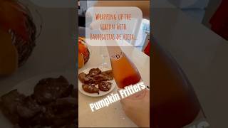 How to make Barriguitas de vieja  PUMPKIN FRITTERS Easy Recipe TutorialWrapping the season🎃Cheers [upl. by Eciryt]