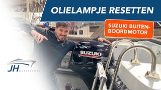 Hoe reset je het olielampje van een Suzuki buitenboordmotor snel en simpel [upl. by Marje]