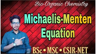 MichaelisMenten Equation in Hindi  BioOrganic [upl. by Mond638]