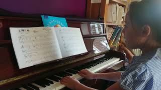 Do you want to build a snowman with singing piano musiclessons musicteacher [upl. by Liamaj]