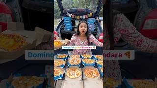 Maine lagaya Dominos ka Bhandara 🍕 Ad Shorts pizza [upl. by Adiam]