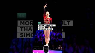 The most difficult balance beam routine in the world gymnasticssuperstar [upl. by Enoved]