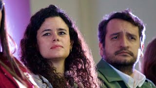 Quitamos lujos privilegios y excesos dimos pensión becas y más Luisa María Alcalde en Querétaro [upl. by Kinimod]