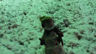 2005 Animated Melting Snowman quotSleigh Ridequot made by kids of America [upl. by Niall941]