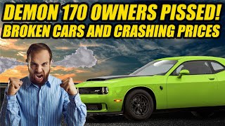 DODGE DEMON 170 OWNERS ARE PISSEDFALLING PRICES AND PROBLEMS [upl. by Akamaozu976]