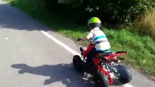 pocket quad 50cc carbon a 3 ans [upl. by Ylehsa]