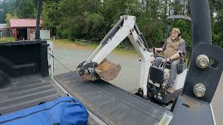 BobCat 418 Demo practical ability [upl. by Kopple]