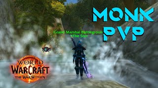 TWW Season 1 Mistweaver Monk Rated Battleground Blitz PVP Gameplay 6 [upl. by Caylor]