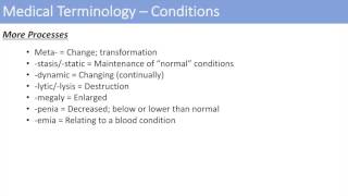 Medical Terminology  The Basics  Lesson 2 [upl. by Anileba313]