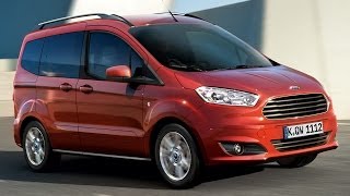 Ford Tourneo Courier im Test  Fahrbericht 2014 [upl. by Nwahsd]