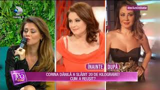 Teo Show 07052018  Cum a slabit Corina Danila 20 de kilograme Partea 4 [upl. by Codding]