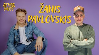 ŽANIS PAVLOVSKIS  Par Olām panikas lēkmēm bērnības sapņiem būšanu tēvam un maskām  ATVER MUTI [upl. by Juni101]