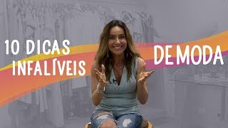 10 DICAS INFALÍVEIS DE MODA  VAMOS REVIRAR O ARMÁRIO [upl. by D'Arcy167]