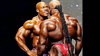 Phil Heath Vs Kai Greene Comparison at Mr Olympia philheath kaigreen [upl. by Nahtonoj]