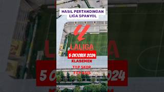 Hasil Pertandingan Liga Spanyol pekan 9 [upl. by Raychel803]