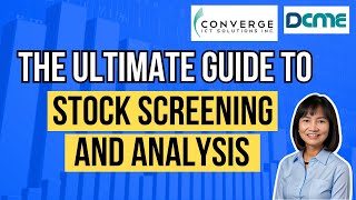 How to PICK the RIGHT STOCKS  CONVERGE and DITO as Case Studies [upl. by Uchish]