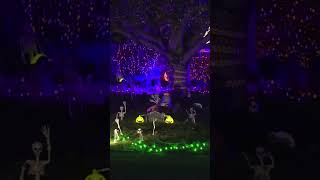 Creekside Boneyard Halloween display in North Ridgeville halloweendecor halloween [upl. by Lowrance]