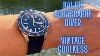 A Really Good Titanium Divewatch  Baltic Aquascaphe [upl. by Nyladnohr]