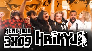 Haikyuu 3x9  The Volleyball Freaks  The Normies Group Reaction [upl. by Gilchrist760]