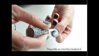 tutoriel vernis craquelémp4 [upl. by Akeber]