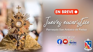 Adoración Ante Jesús Eucaristía 530 y Sagrada Eucaristía 6 00 pm jueves 4 de julio 2024 [upl. by Anuayek]