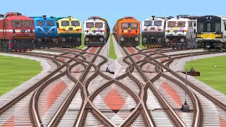 local train live running stutas super fast new train yard amazing all locomotive enjen train rail [upl. by Finbur]