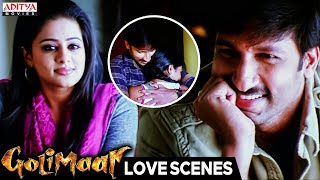 quotGolimaarquot Movie Love Scenes  Hindi Dubbed Movie  Gopichand  Priyamani  Aditya Movies [upl. by Thierry]