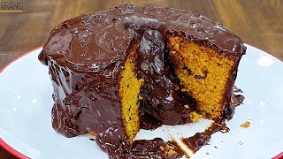 NEM PARECE DIETA  BOLO DE CENOURA FIT COM COBERTURA DE CHOCOLATE [upl. by Narat]